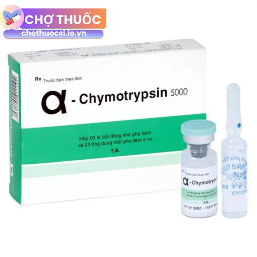 a – Chymotrypsin 5000 Bidiphar