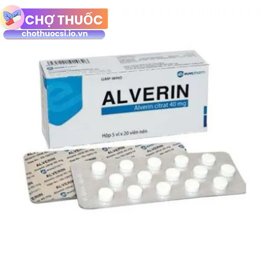 Alverin 40mg Euvipharm