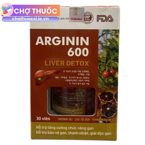Arginin 600 Liver Detox MediUSA