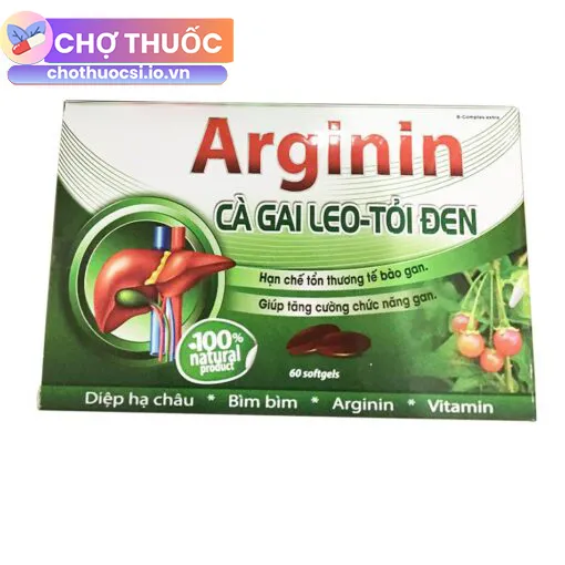 Arginin Cà Gai Leo – Tỏi Đen