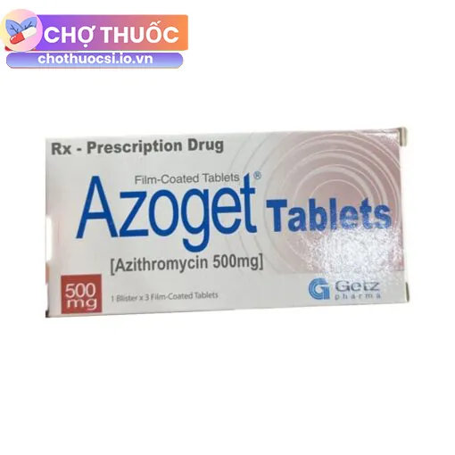 Azoget Tablets 500mg