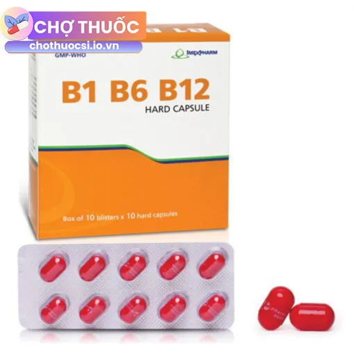 B1 B6 B12 Imexpharm (Viên nang)