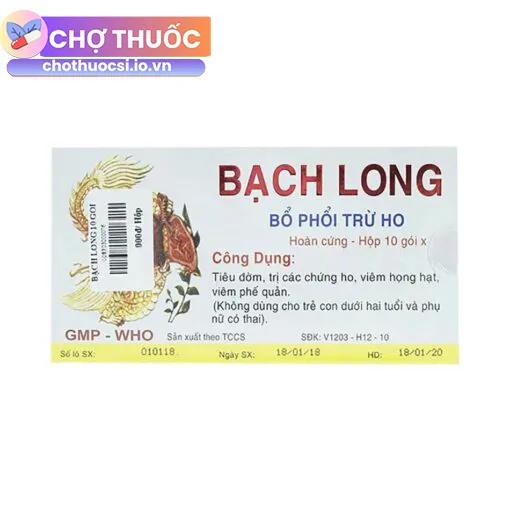 Bạch Long Bổ Phổi Trừ Ho