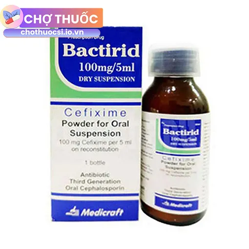 Bactirid 100mg/5ml 60ml