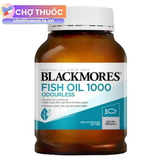 Blackmores Fish Oil 1000 Oudourless