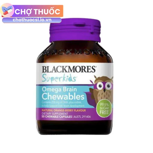 Blackmores Superkids Omega Brain Chewables