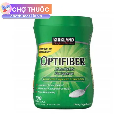 Bột bổ sung chất xơ hòa tan Optifiber Kirkland Signature