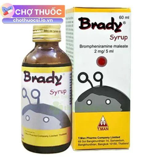 Brady Syrup 2mg/5ml