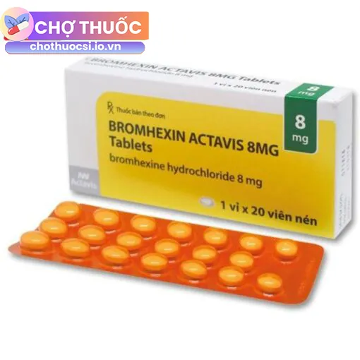 Bromhexin Actavis 8mg