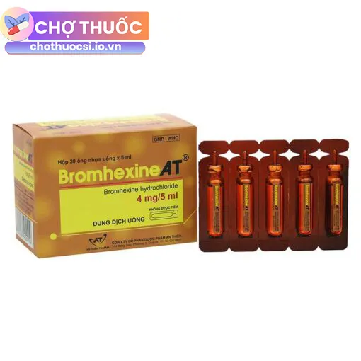 Bromhexine A.T (ống)