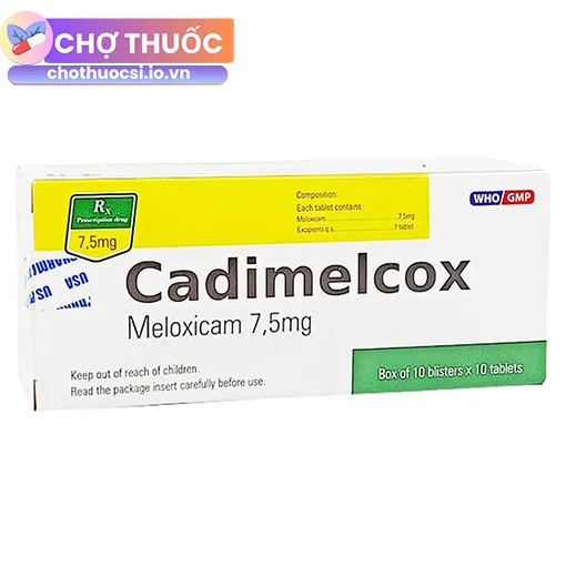 Cadimelcox 7,5mg