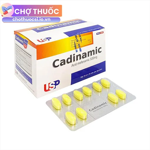 Cadinamic (Hộp 10 vỉ x 10 viên)