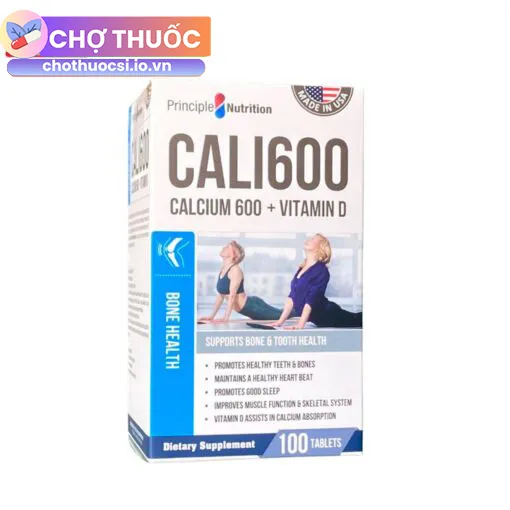 Cali600 Calcium 600 + Vitamin D