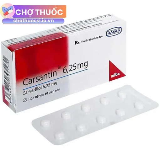 Carsantin 6.25 mg