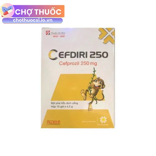 Cefdiri 250 (Gói)