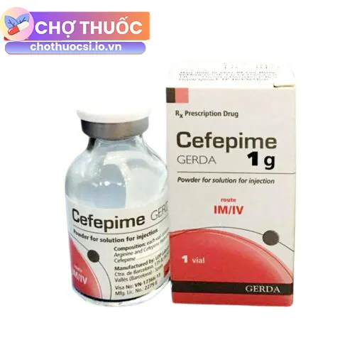 Cefepime GERDA 1g