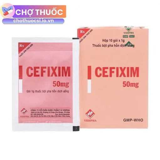 Cefixim 50mg Vidipha