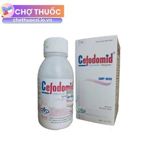 Cefodomid 50mg/5ml Dược Minh Dân