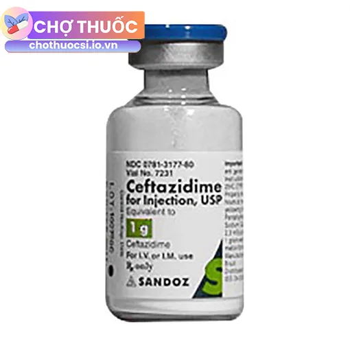 Ceftazidime 1g Sandoz