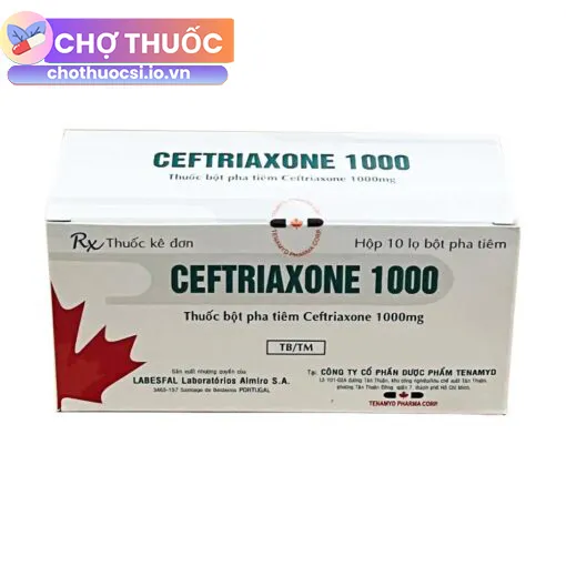 Ceftriaxone 1000 Tenamyd