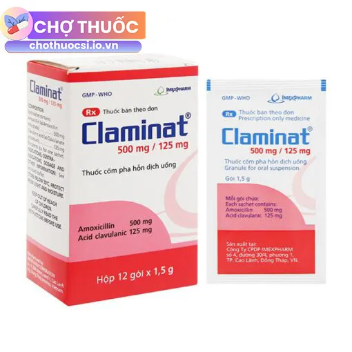 Claminat 500mg/125mg