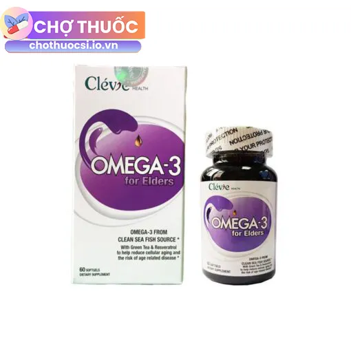 Clevie Health Omega 3 For Elders