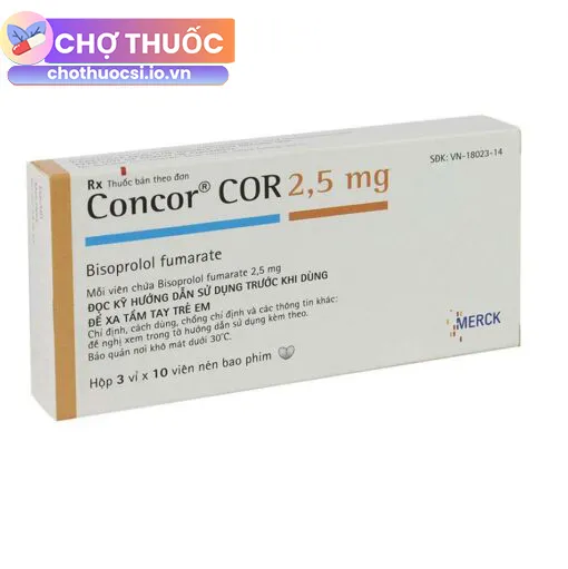 Concor COR 2.5mg