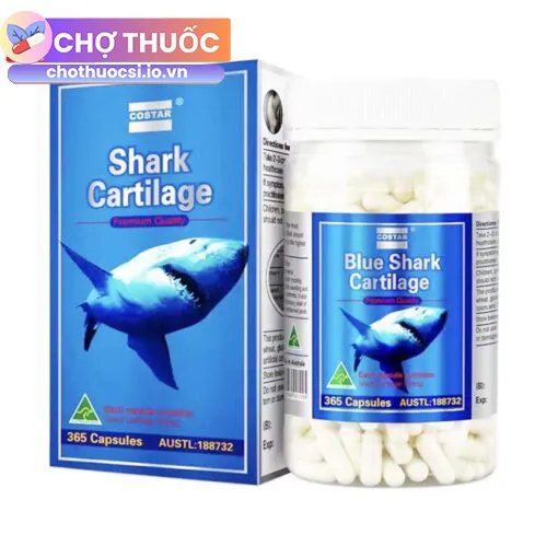 Costar Shark Cartilage 750mg 365 viên