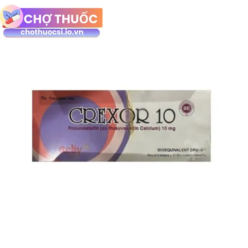 Crexor 10mg Reliv