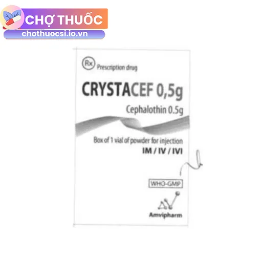 Crystacef 0,5g
