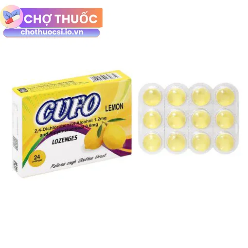 Cufo Lozenges (Hương Chanh)