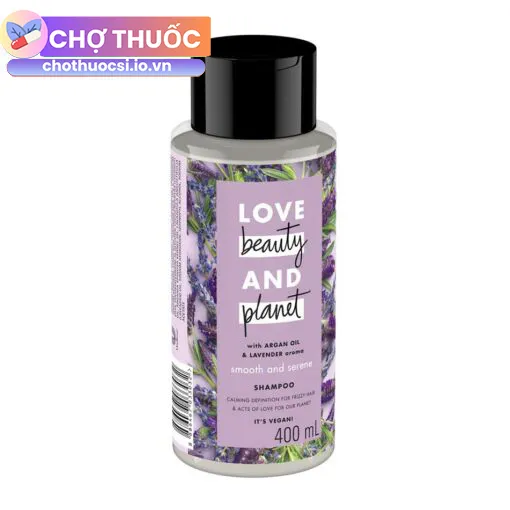 Dầu gội Love Beauty and Planet Smooth and Serene (chai tím)