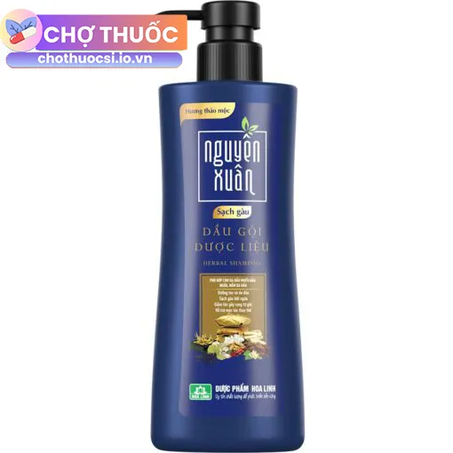 Dầu gội Nguyên Xuân Sạch gàu (xanh dương)