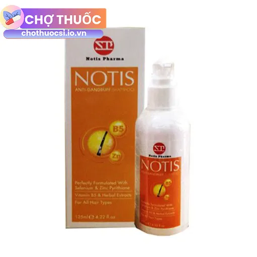Dầu gội Notis Anti-Dandruff 125ml