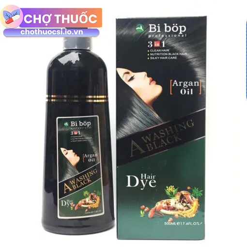 Dầu gội phủ bạc Bibop Nhật Bản (Màu đen)