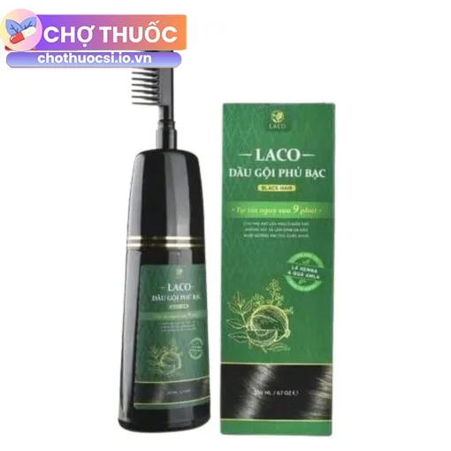 Dầu gội phủ bạc Laco