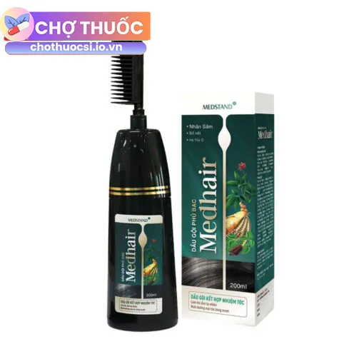 Dầu gội phủ bạc Medhair