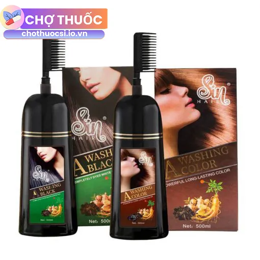 Dầu gội phủ bạc Sin Hair