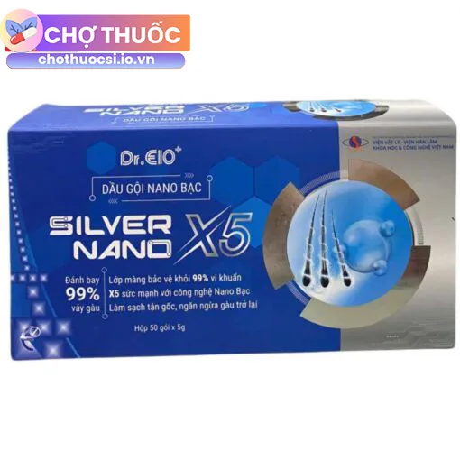 Dầu gội Silver Nano X5 (Gói)