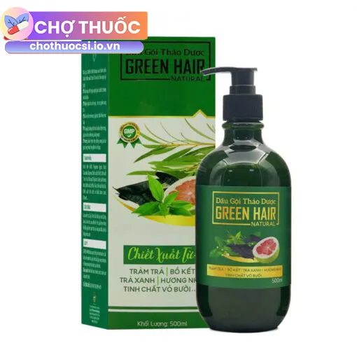 Dầu Gội Thảo Dược Green Hair 500ml