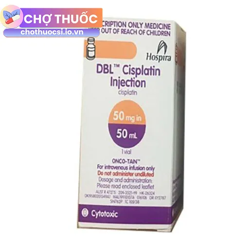 DBL Cisplatin Injection 50mg/50ml