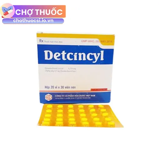 Detcincyl Dexamethason 0,5mg