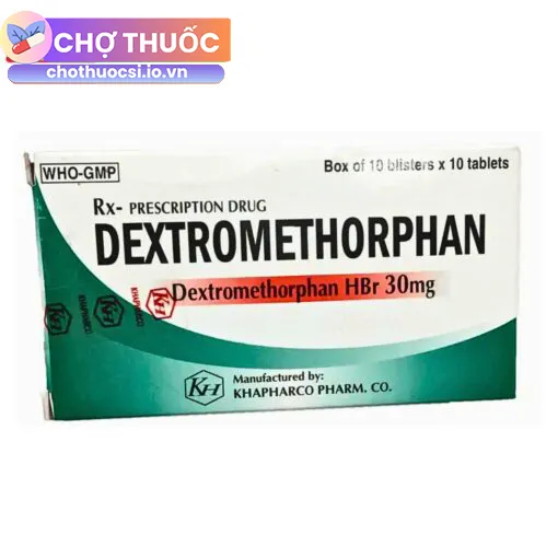 Dextromethorphan 30mg Khapharco