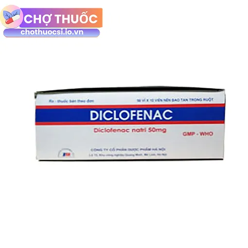 Diclofenac 50mg Dược Hà Nội