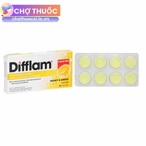Difflam Vị chanh - Mật ong