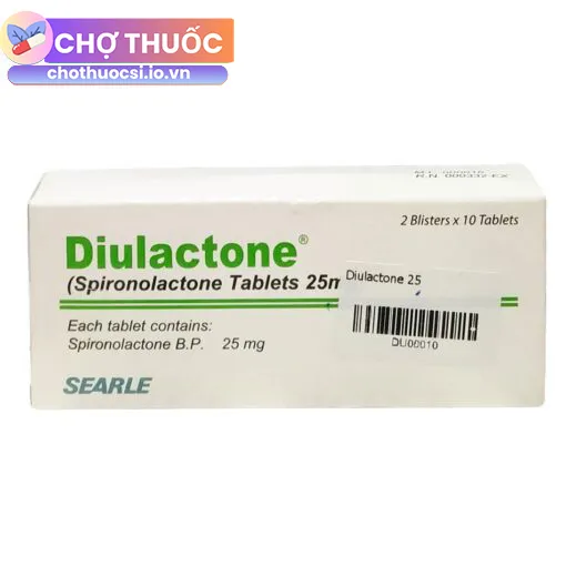 Diulactone 25mg