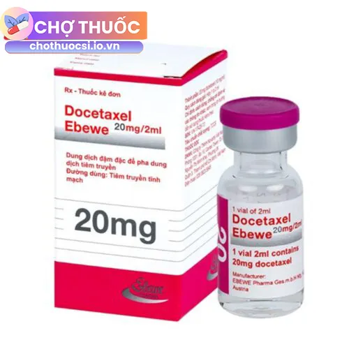 Docetaxel ebewe 20mg/2ml