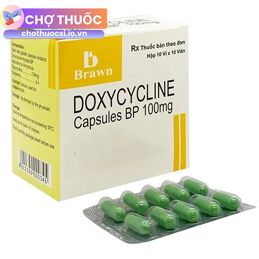 Doxycycline Capsules BP 100mg