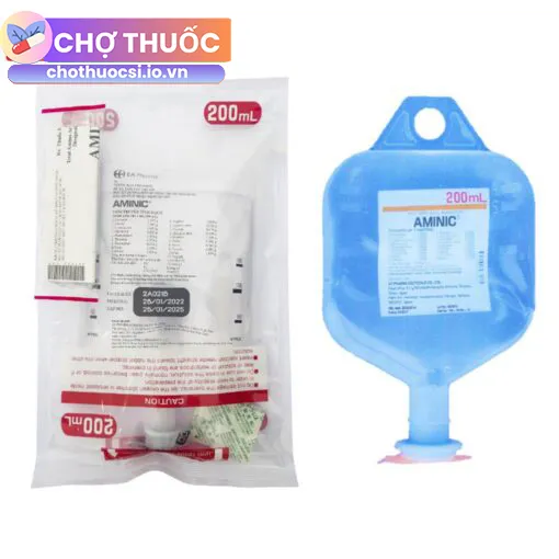 Dung dịch tiêm truyền tĩnh mạch Aminic 200ml