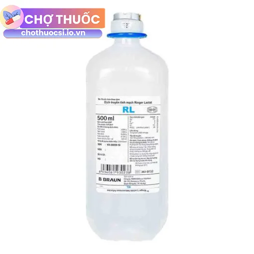 Dung dịch truyền Ringer Lactat 500ml B.Braun( RL BB)